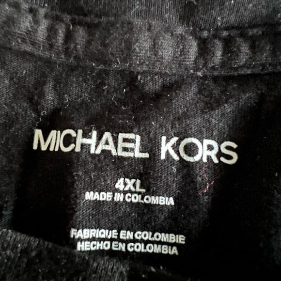 Michael Kors Tee 4XL Black and White - Picture 3 of 3